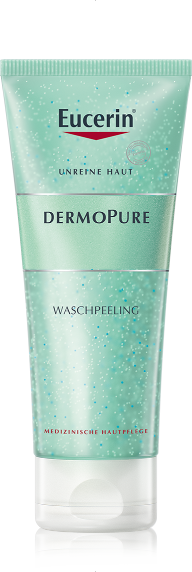Peeling gegen Pickel und Mitesser: DERMOPURE Waschpeeling