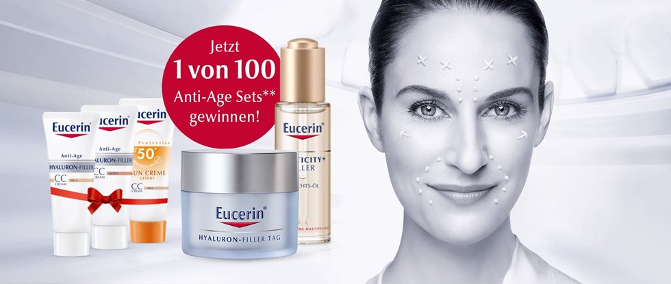 Jetzt 1 von 100 Anti-Age Sets** gewinnen!