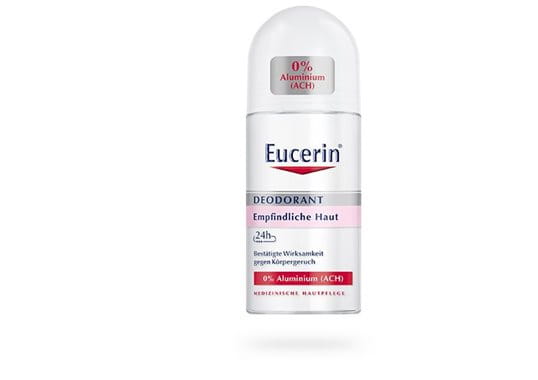 Eucerin Deodorant Roll-on Empfindliche Haut 24h 0% Aluminium Eucerin Deodorant Roll-on Empfindliche Haut 24h 0% Aluminium