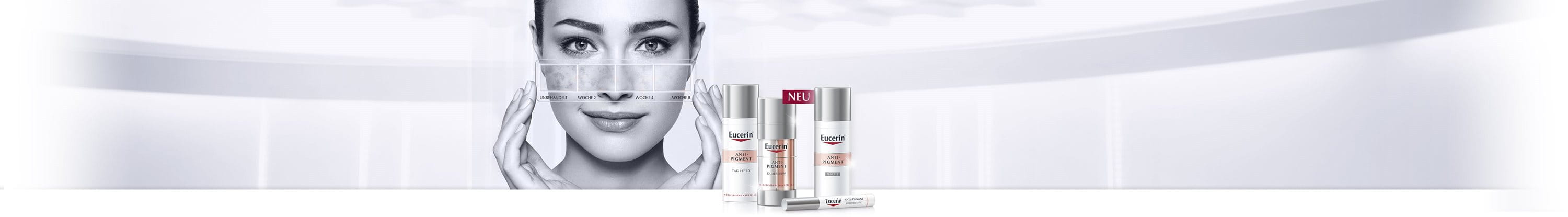 Eucerin Pflegeserie Anti-Pigment gegen Pigmentflecken