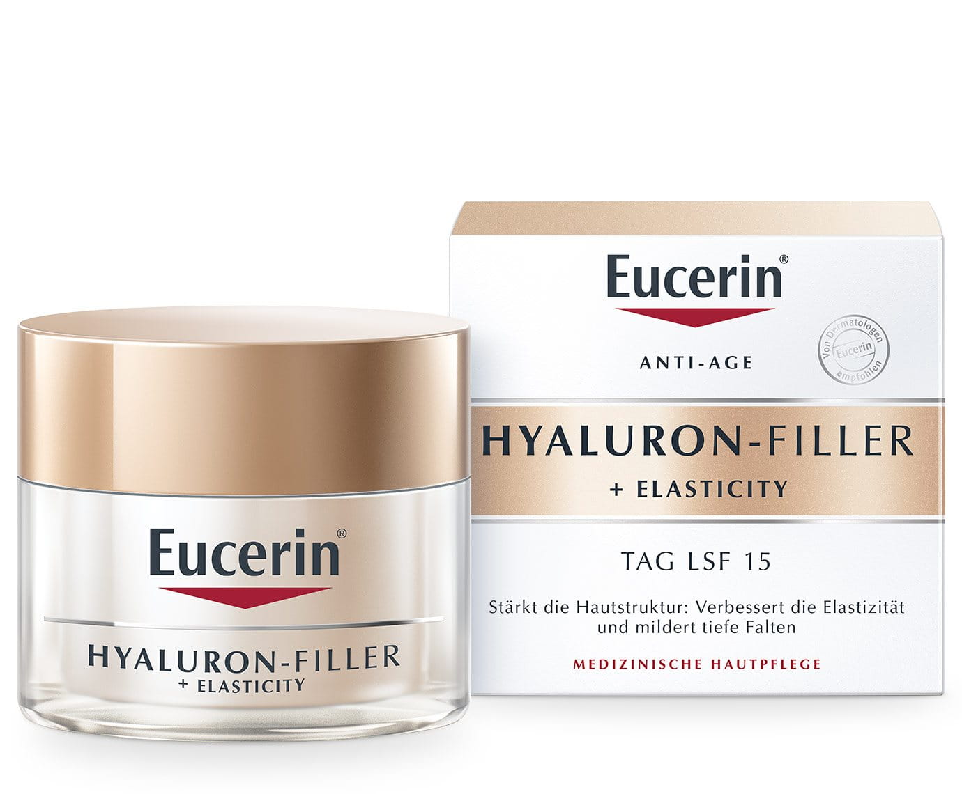 HYALURONFILLER + ELASTICITY Tagespflege für reife Haut Eucerin