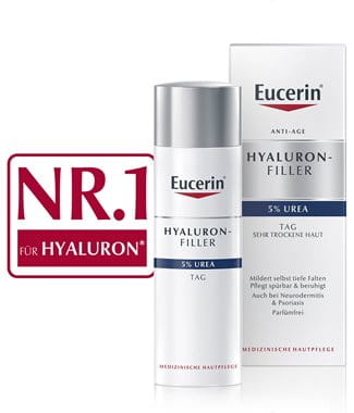 HYALURON-FILLER Anti-Falten Tagescreme mit 5% Urea | Eucerin