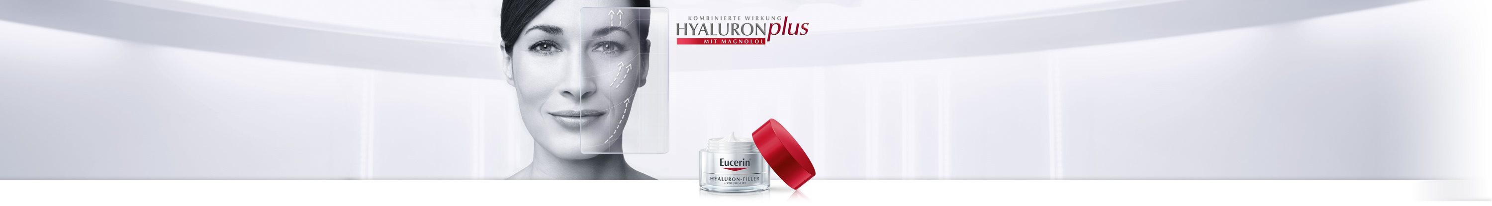 HYALURON-FILLER + VOLUME-LIFT gibt schlaffer Haut verlorenes Volumen zurück