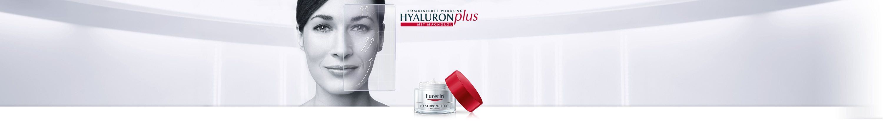 HYALURON-FILLER + VOLUME-LIFT gibt schlaffer Haut verlorenes Volumen zurück