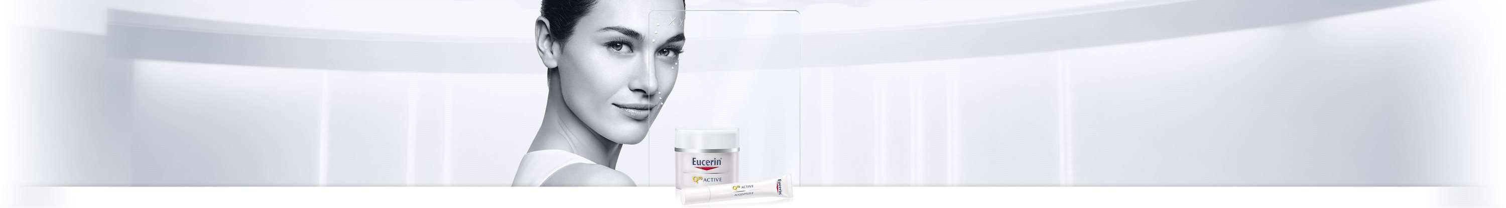 Frau mit empfindlicher Gesichtshaut